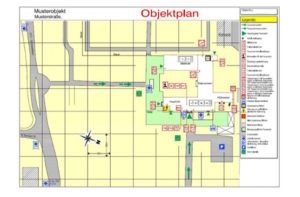 Muster-Objektplan